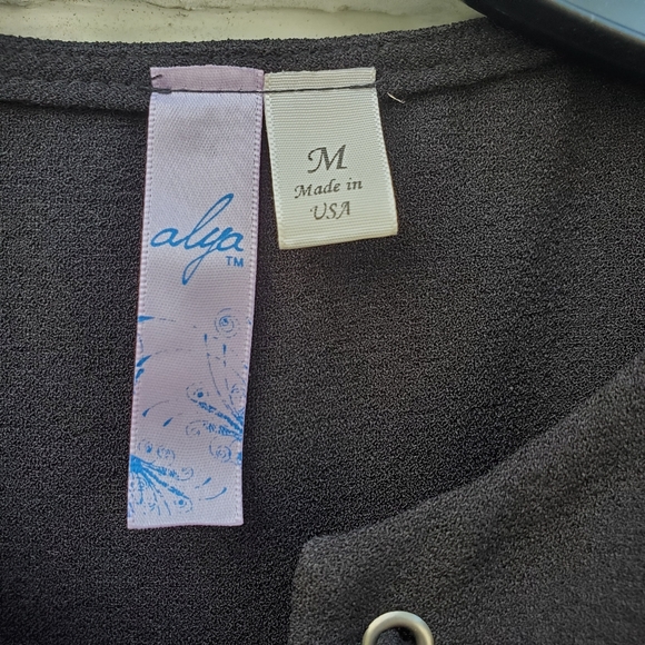 Black Lace Up Dress - Picture 4 of 4